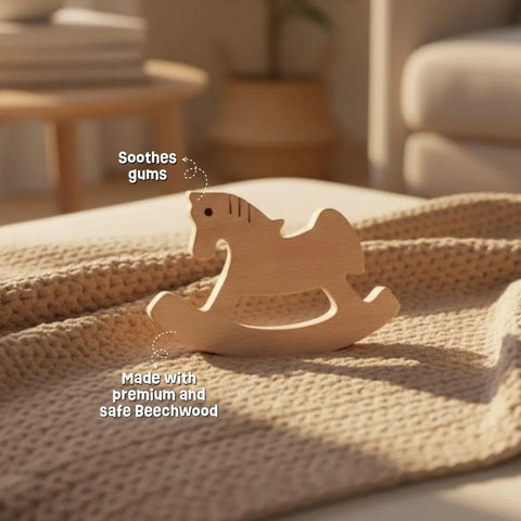 Wooden Teether - Horse