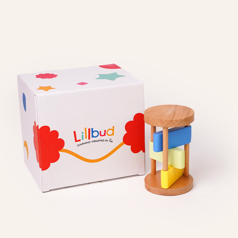 Clacker Rattle - Roll on the Floor for gentle rattle sound