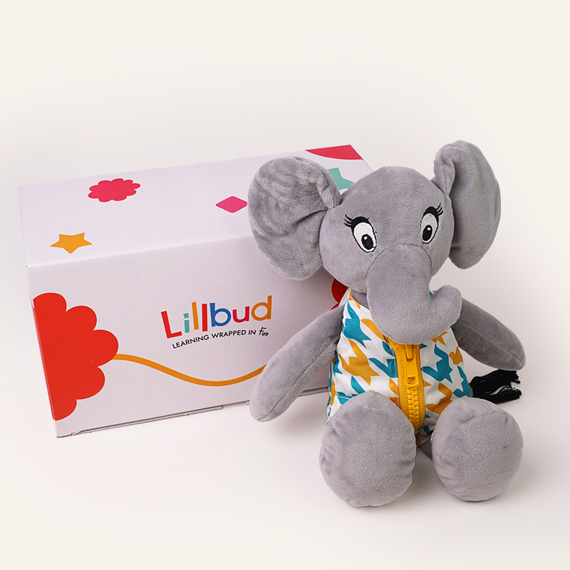 Dressing Skill Teacher Soft Toy - Perfect gift for toddlers