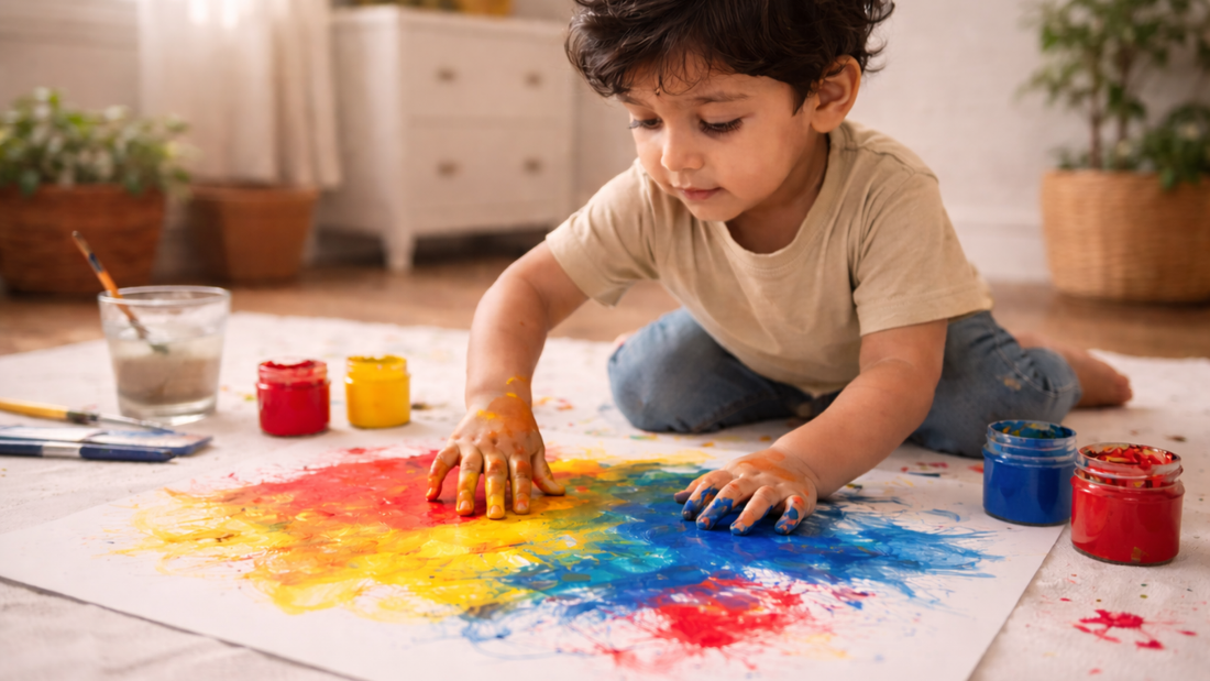 Colour Exploration as a Tool for Early Learning
