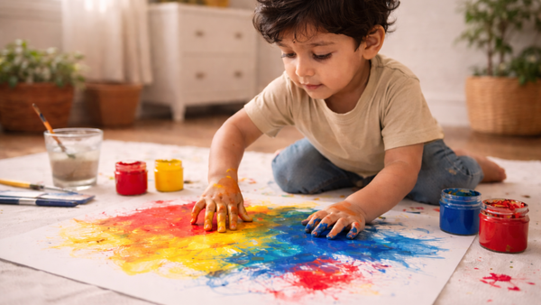 Colour Exploration as a Tool for Early Learning