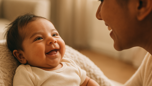 Month 2 Milestones- First Social Smiles: Encouraging Eye Contact and Social Interaction