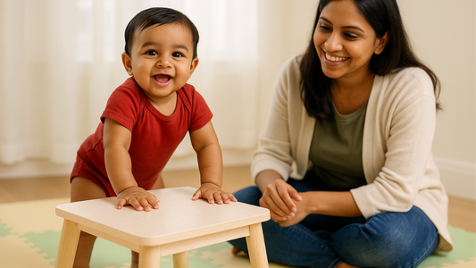 Month 10: Standing with Support- Helping Your Baby Explore the World