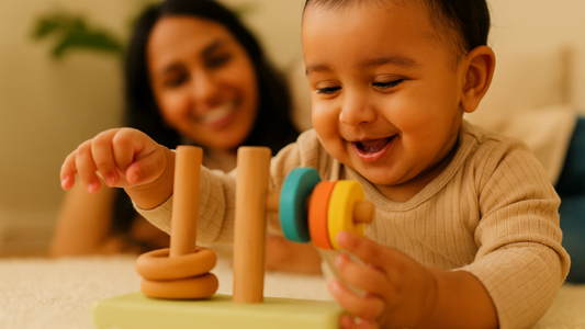 The Hidden Learning Behind Simple Stacking Toys