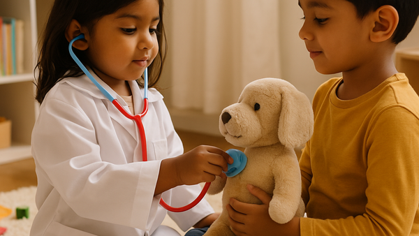 How Pretend Play Helps Kids Understand Others’ Feelings