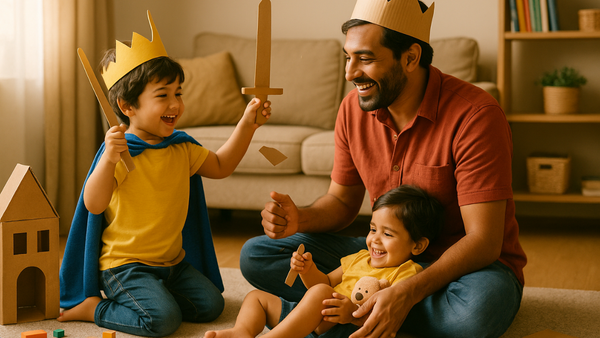Parenting Like an Improv Partner: Encouraging Ideas, Not Controlling Them