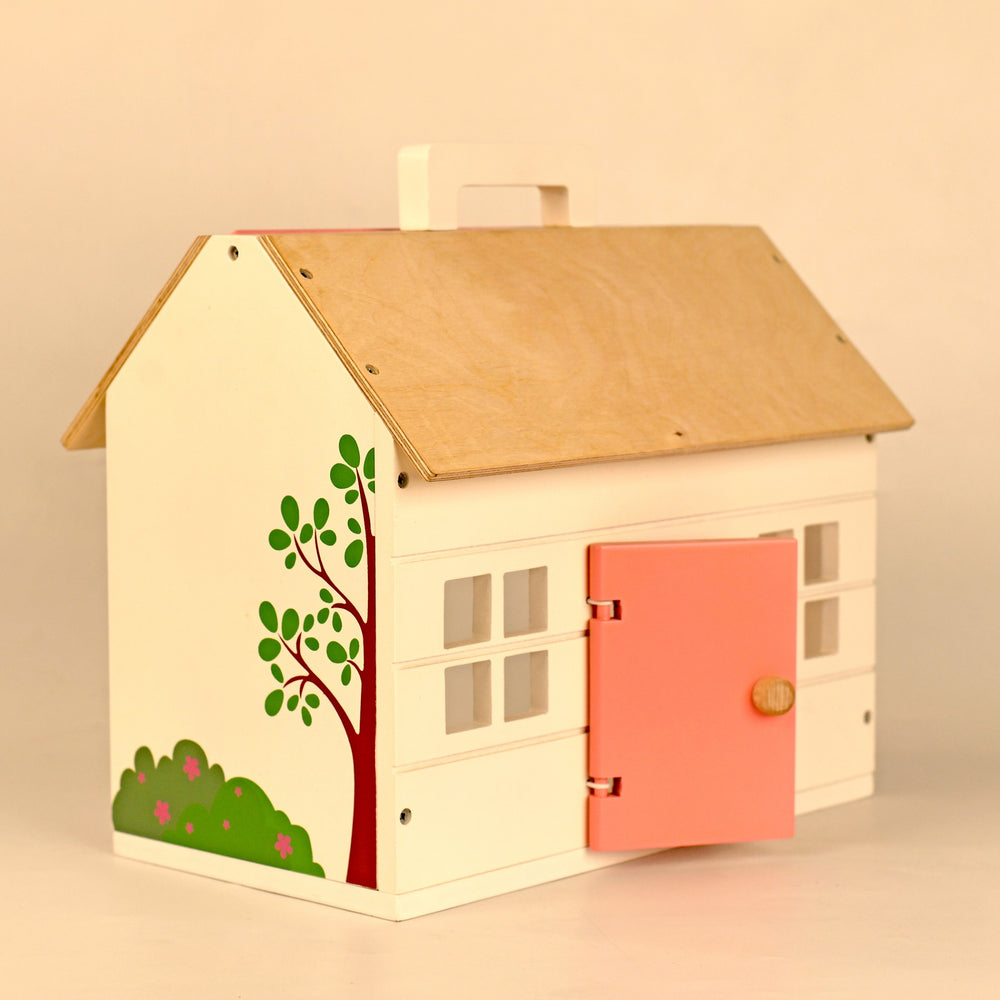 Buy Pool Side Villa - Doll House Pretend Play Set Online - Lillbud 