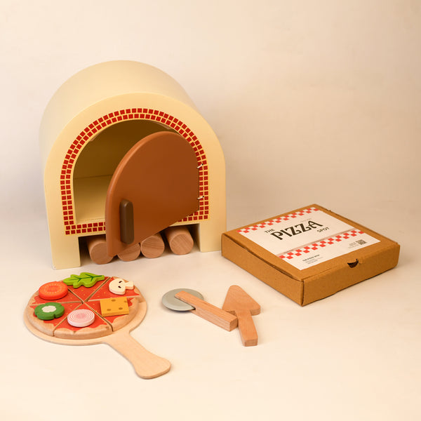 Little Pizzeria Pretend Play Set