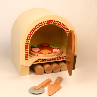 Little Pizzeria Pretend Play Set