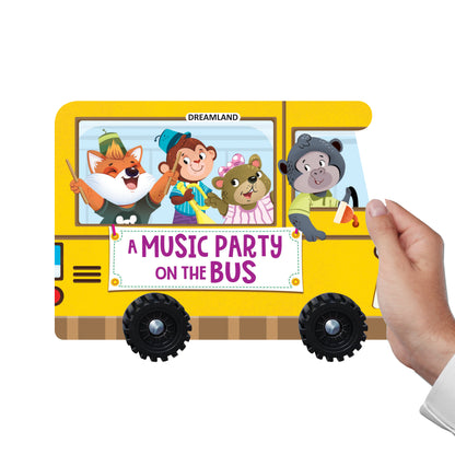 Music Party on the Bus – Wheel Board Book
