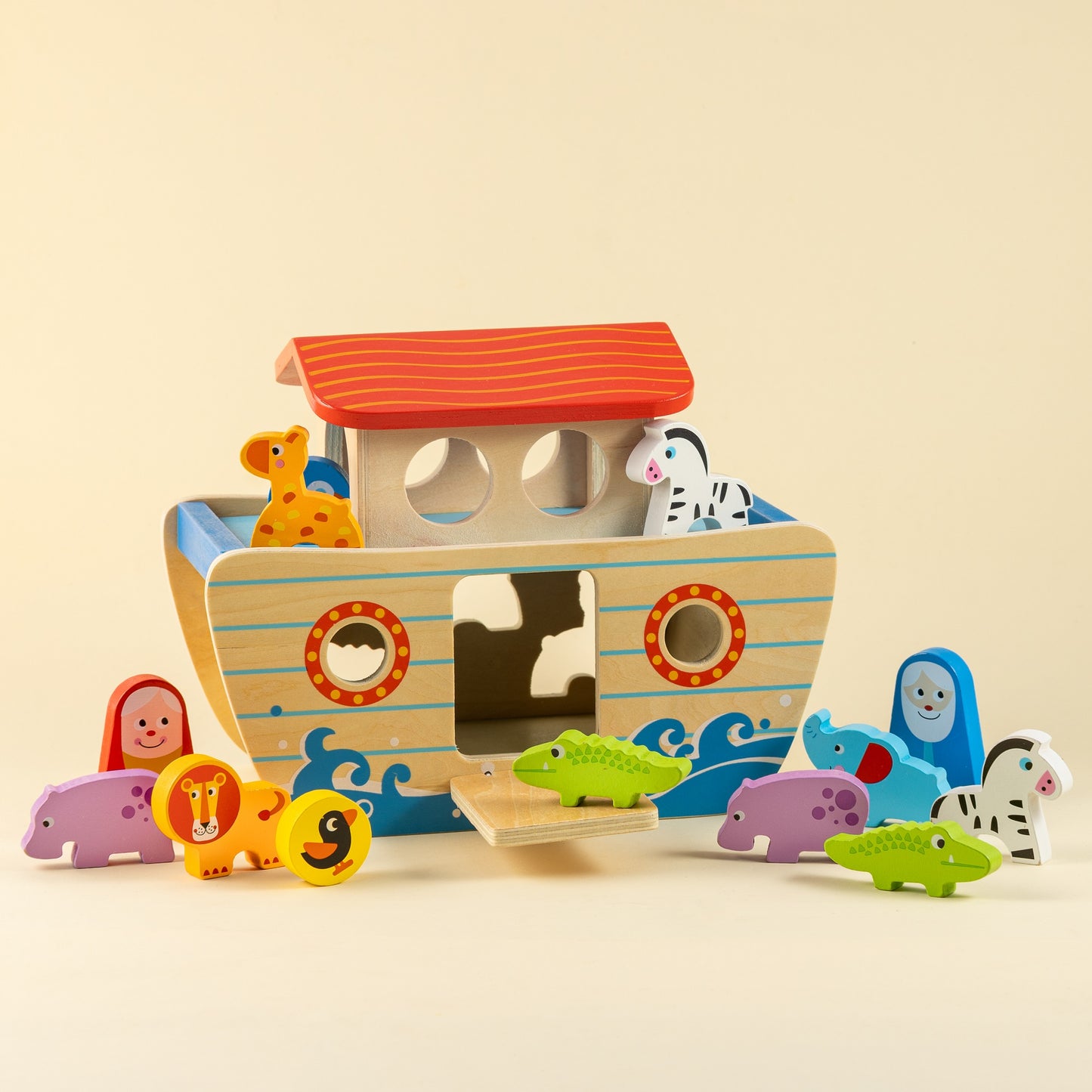 Cruise Ship with Animals Pretend Play Set