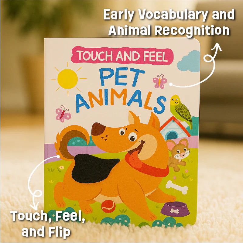 Touch and Feel - Wild Animals Board Book