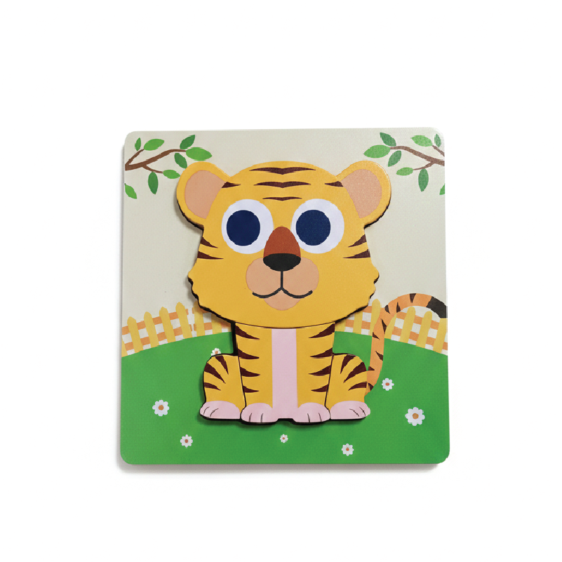 Tiger puzzle (Wooden 4 piece puzzle)
