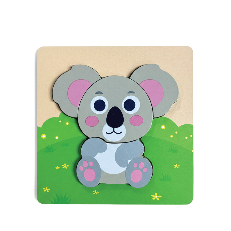 Buy Koala puzzle (Wooden 4 piece puzzle) Online - Lillbud 