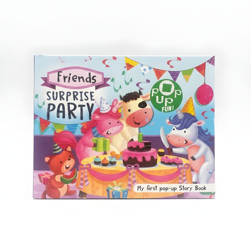 Buy Pop-up Story Book - Friends Surprise Party Online - Lillbud 