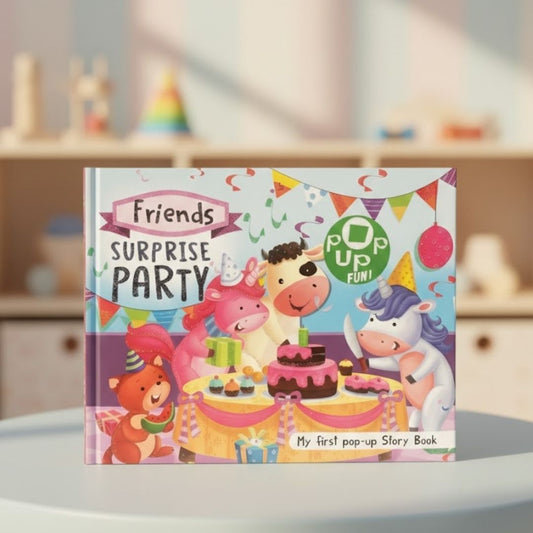 Pop-up Story Book - Friends Surprise Party