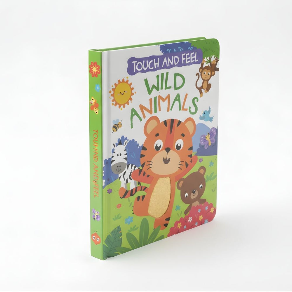 Touch and Feel - Wild Animals Board Book