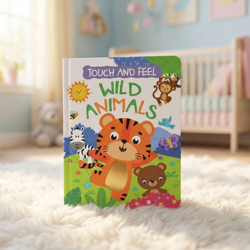 Touch and Feel - Wild Animals Board Book