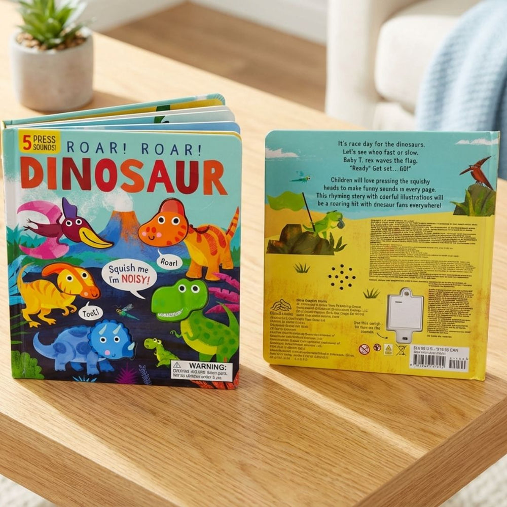 Buy Dinosaur Sound Book Online - Lillbud 