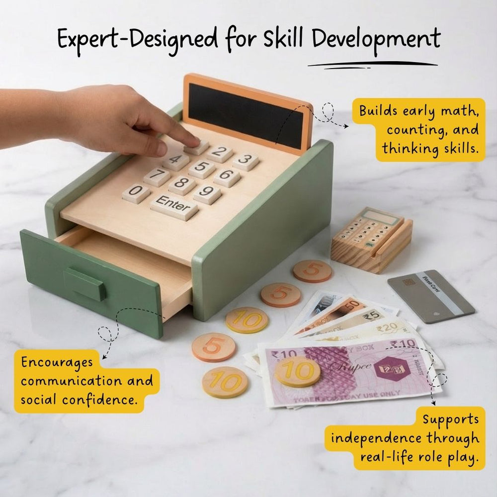 Buy Super Premium Shopkeeper Pretend Play Set Online - Lillbud 