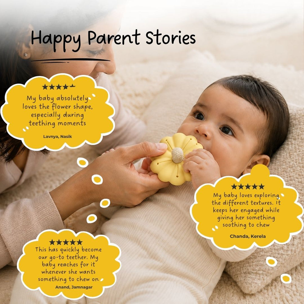 Bloom Teether - Yellow