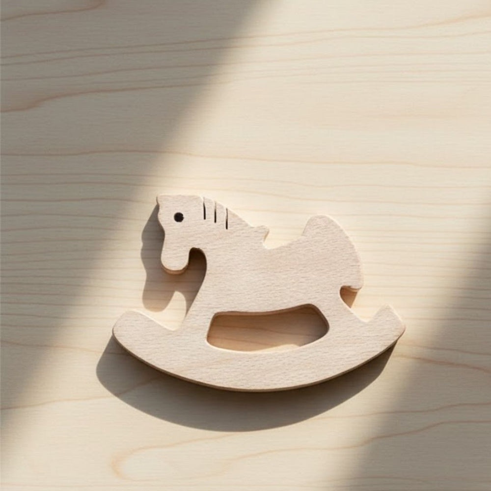 Buy Wooden Teether - Horse Online - Lillbud 