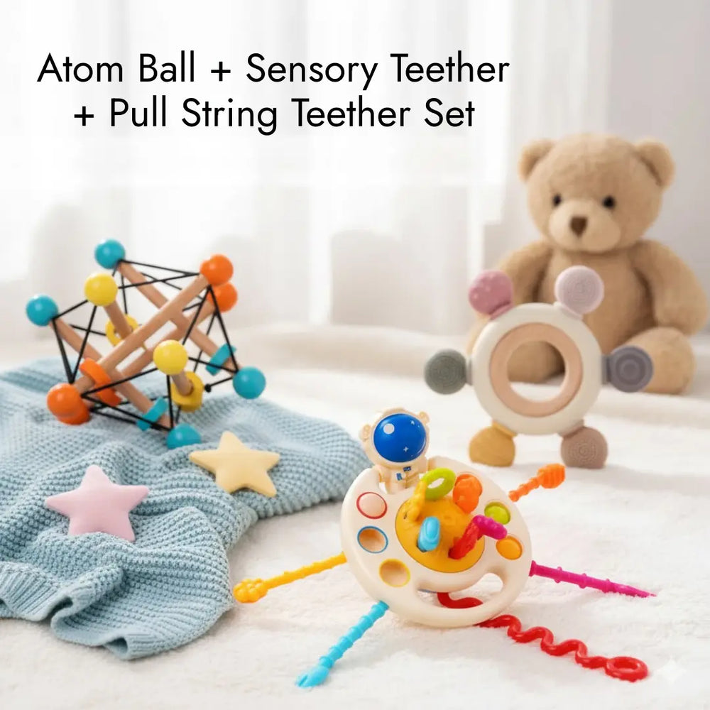 Atom Ball - Sensory Grasping Toy and Rattle