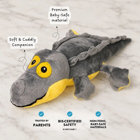 Buy Chompy – Alligator Plush Toy Online - Lillbud