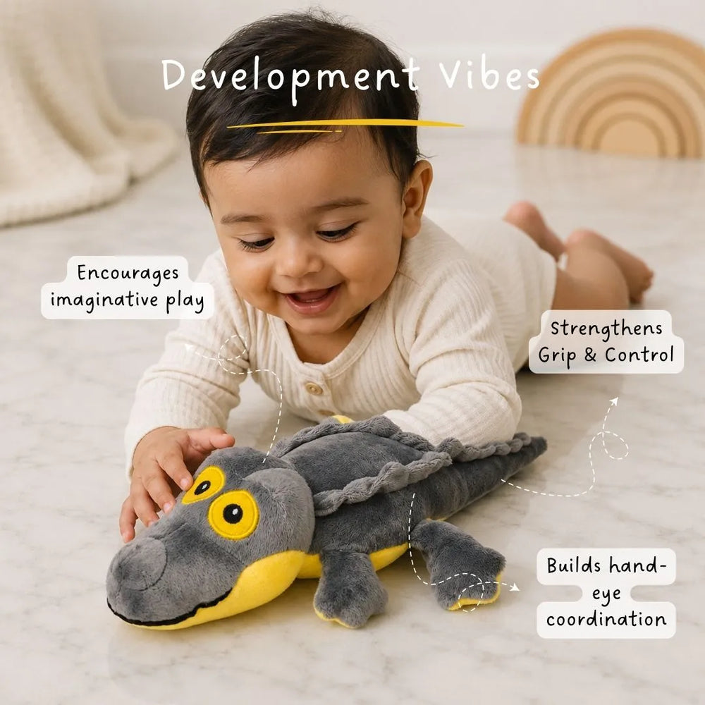 Buy Chompy – Alligator Plush Toy Online - Lillbud
