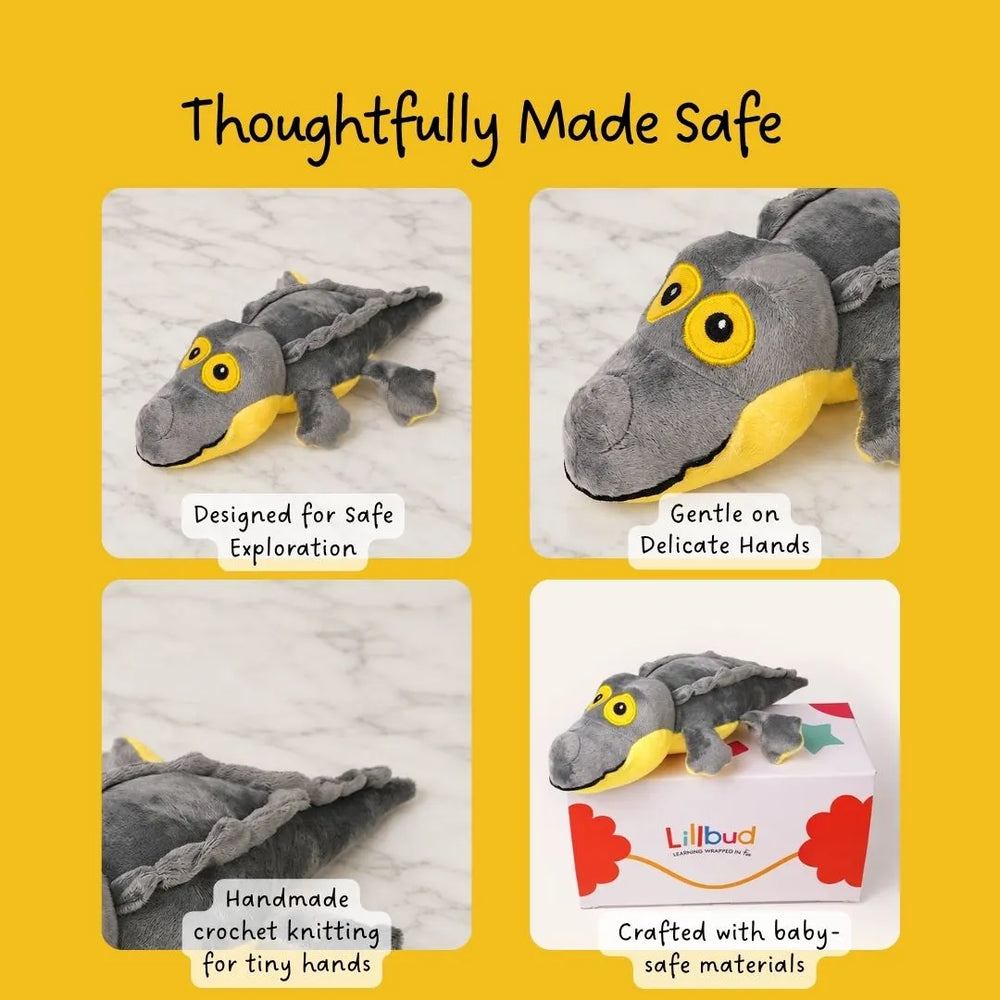 Buy Chompy – Alligator Plush Toy Online - Lillbud