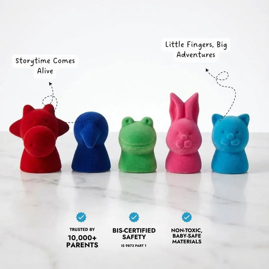 Buy Animal finger puppets Online - Lillbud 