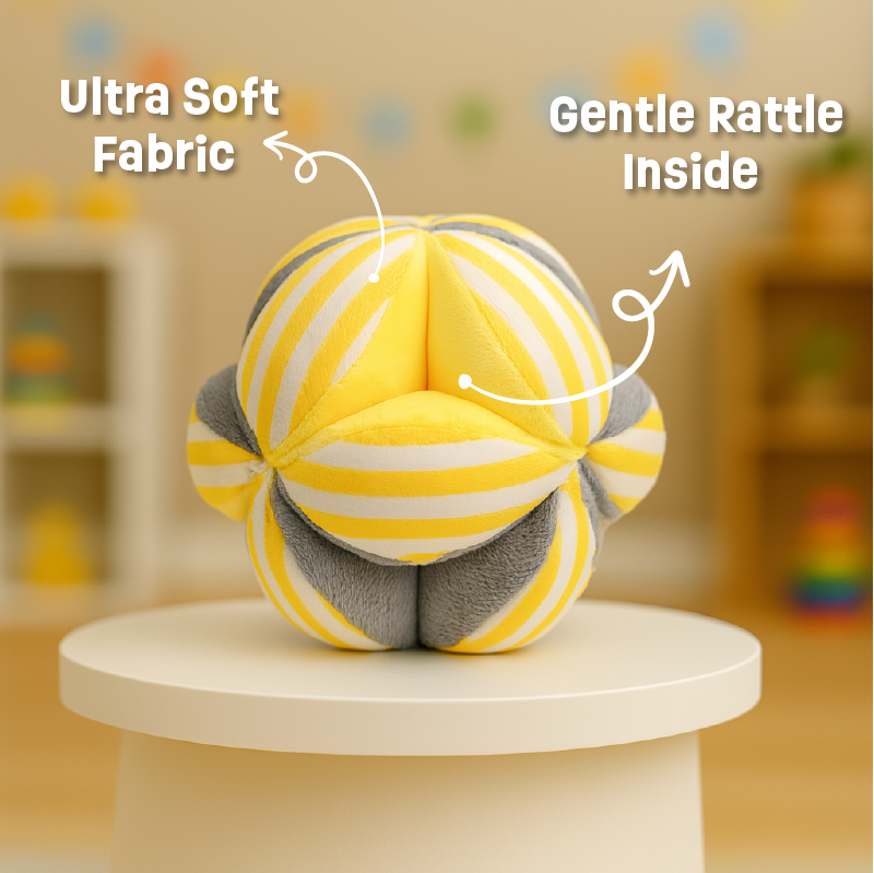 Buy Fuzzy Grab Clutch Ball for Grasping and Fine Motor skills for babies Online - Lillbud 
