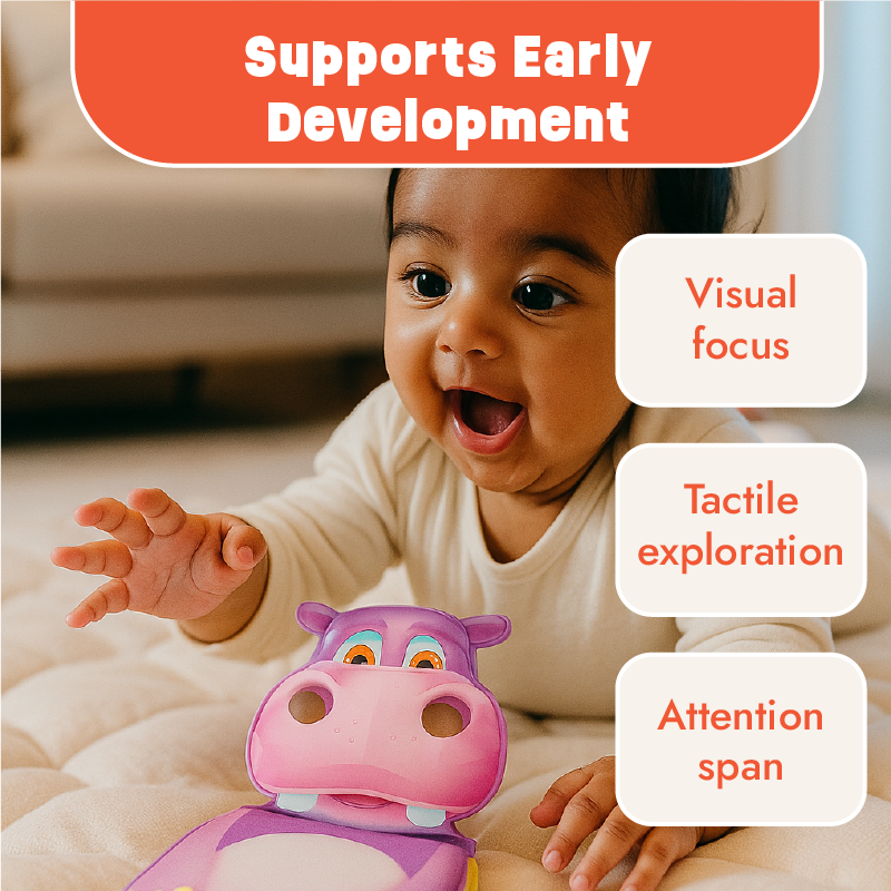 Buy Splash and Read - Hippo Bath Book Online - Lillbud 