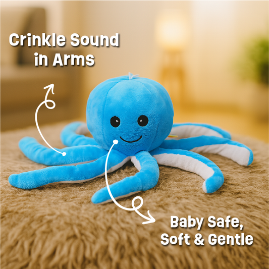 Tug and Hug - Octopus Soft Toy