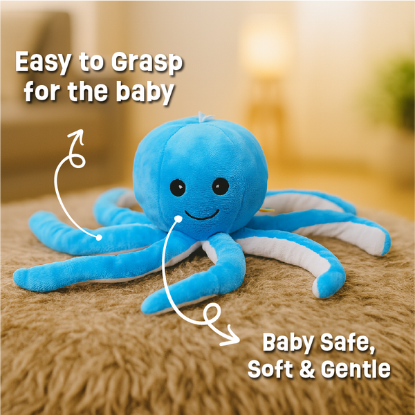 Octopus Soft Toy with easy to grasp arms