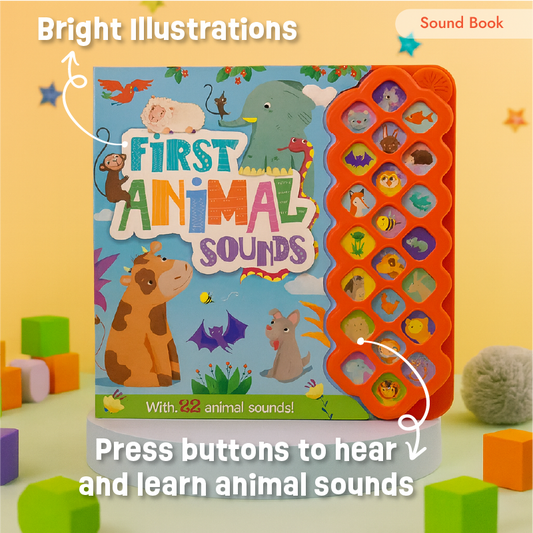 First Animal Sounds - Sound Book