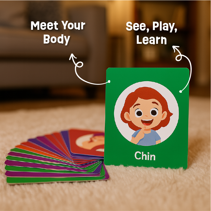Buy My Body Parts - Flash Cards Online - Lillbud 