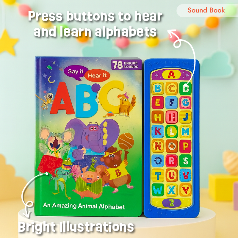 Buy Sound Book - Say It, Hear It ABC Online - Lillbud 
