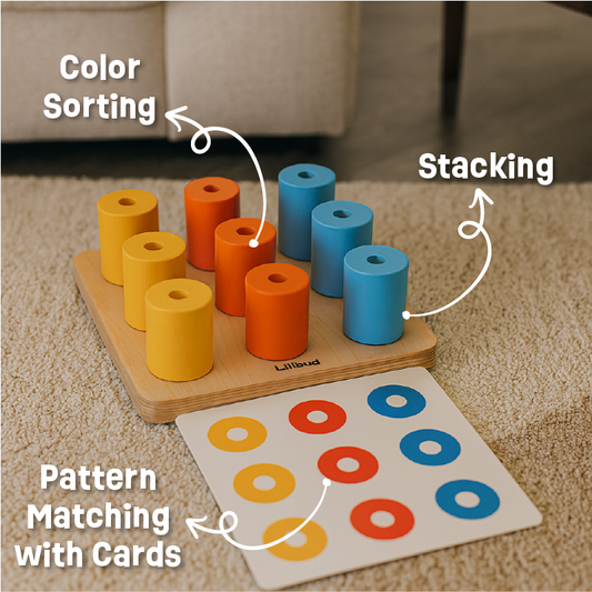 Stack and Sort - Peg Board