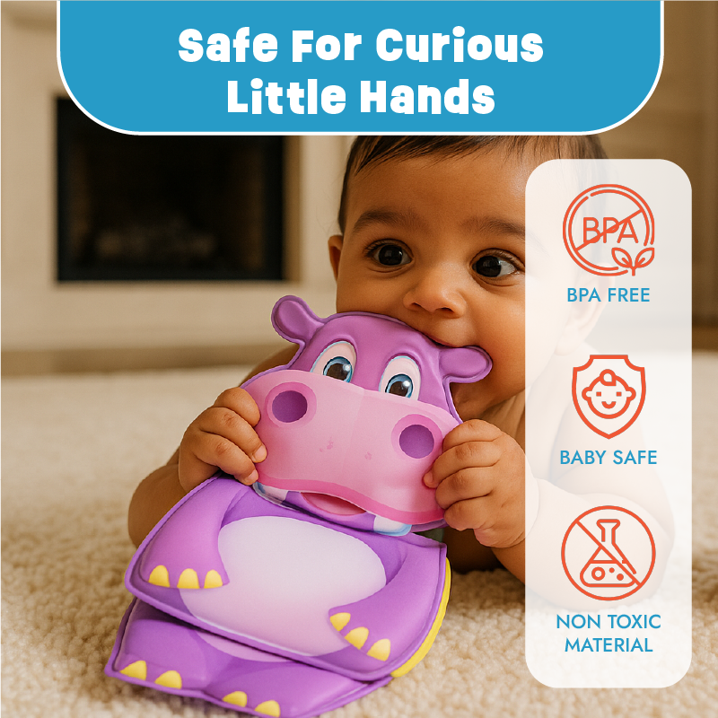 Buy Splash and Read - Hippo Bath Book Online - Lillbud 