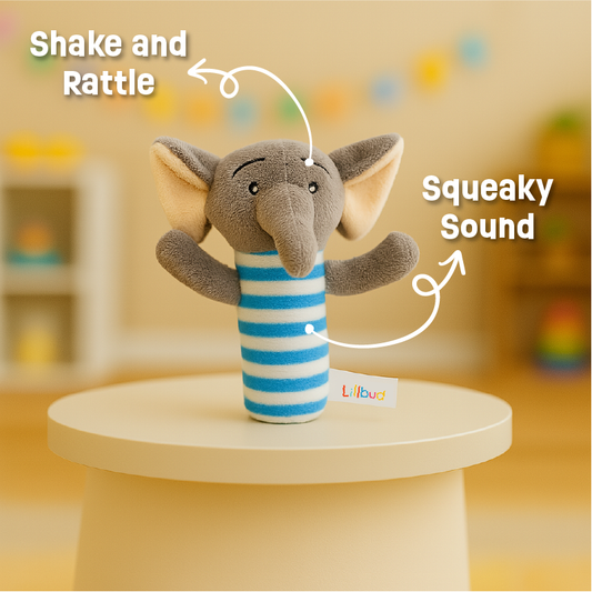 Baby Elephant Rattle