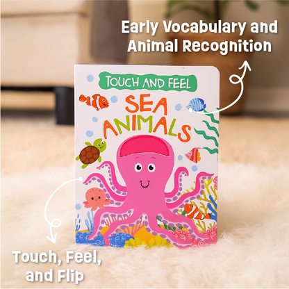 Sea Animals - Touch and Feel Sensory Board Book
