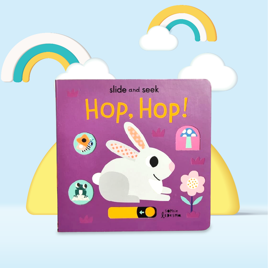 Slide & Seek Hop, Hop Storybook