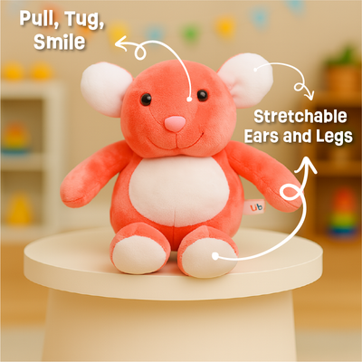 Hop and Pull Bunny Soft Toy