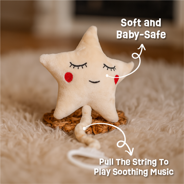 Musical Star - Soft toy with soothing music for sleep time