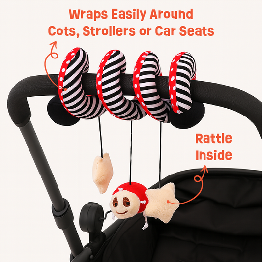 Ladybug Twist - Spiral Hanging Toy