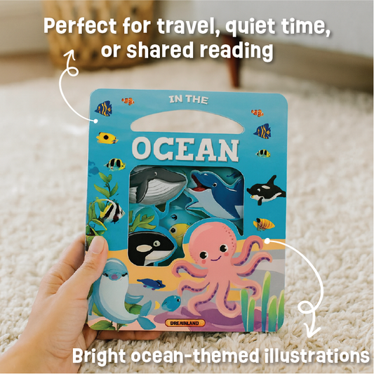 In the Ocean – Window Cut Board Book