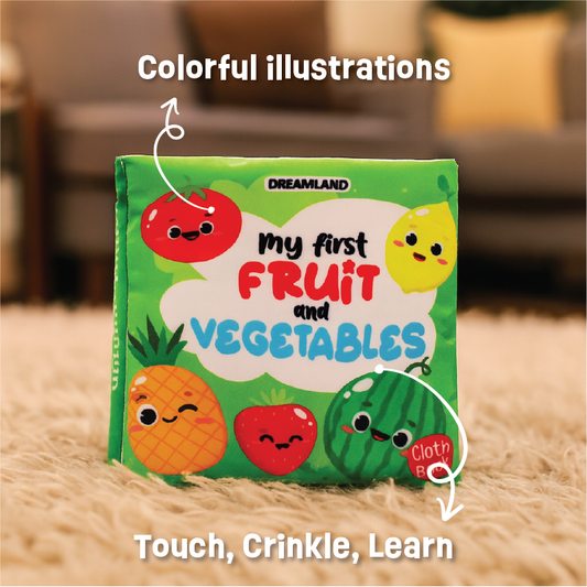 My First Fruit & Vegetables – Cloth Book