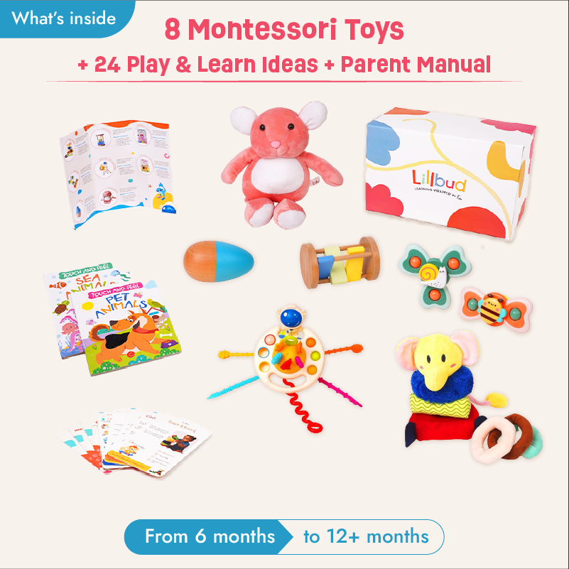 Buy Eager Fingers - 6 to 8 months (All-Rounder Kit) Online - Lillbud