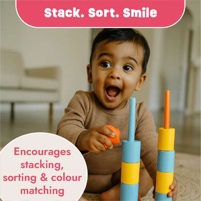 Stack and Sort - Peg Board